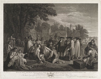 KG 08084
          <br/>
          William Penn onderhandelt met indianen
          <br/>
          <em>Hall, John (1739-1797)</em>